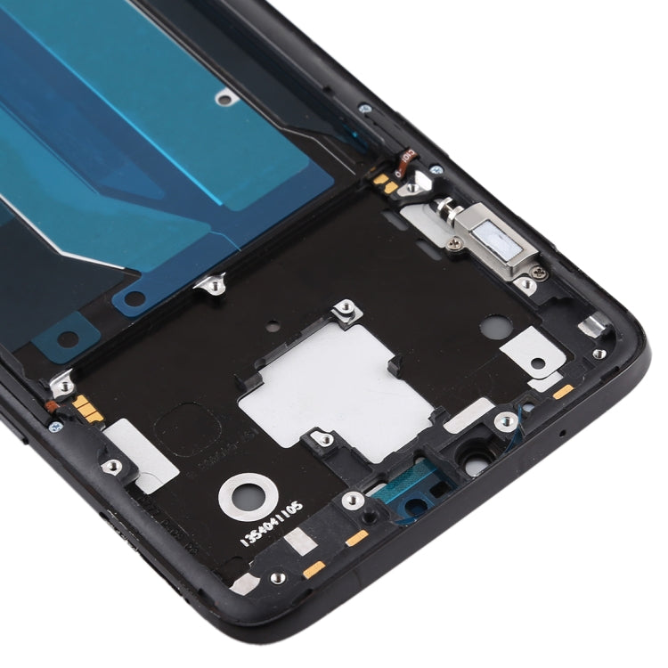 Pantalla LCD de Material TFT y Ensamblaje Completo del Digitalizador con Marco Para OnePlus 6 A6000 (Negro)