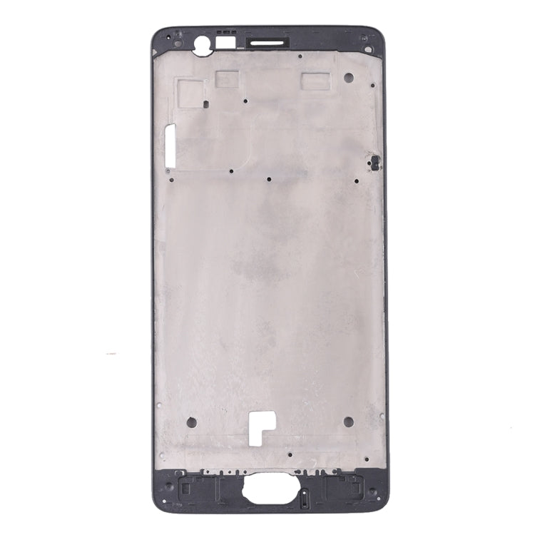 Placa de Bisel de Marco LCD de Carcasa Frontal Para OnePlus 3 / 3T / A3003 / A3000 / A3100 (Negro)