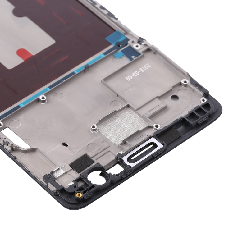 Placa de Bisel de Marco LCD de Carcasa Frontal Para OnePlus 3 / 3T / A3003 / A3000 / A3100 (Negro)