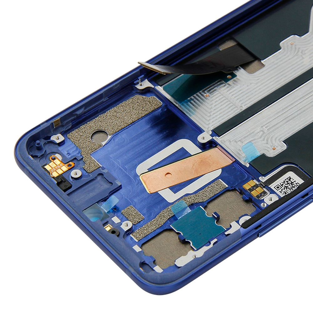 Ecran LCD + Tactile + Châssis (Amoled) ZTE Axon 10 Pro (Version 4G) Bleu