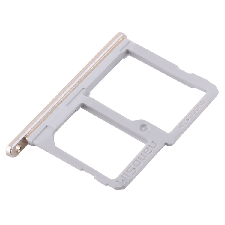 SIM Card Tray + Micro SD Card Tray for LG Q6 / M700 / M700N / G6 Mini (Gold)