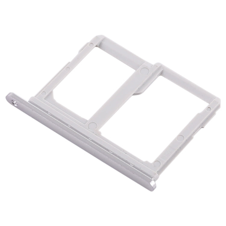 SIM Card Tray + Micro SD Card Tray for LG Q6 / M700 / M700N / G6 Mini (Silver)