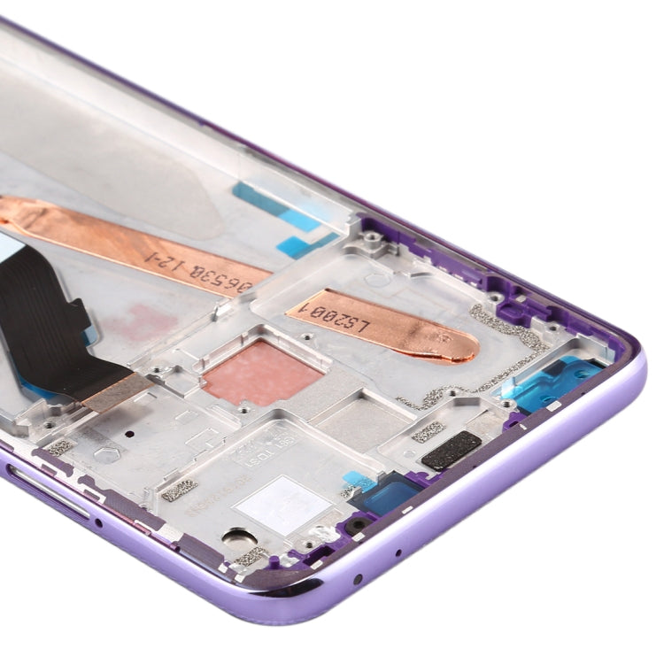 Pantalla LCD y Montaje Completo del Digitalizador con Marco Para Xiaomi Redmi K30 5G (Morado)