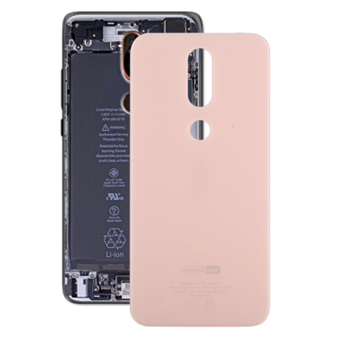 Battery Cover Back Cover Nokia 4.2 Pink
