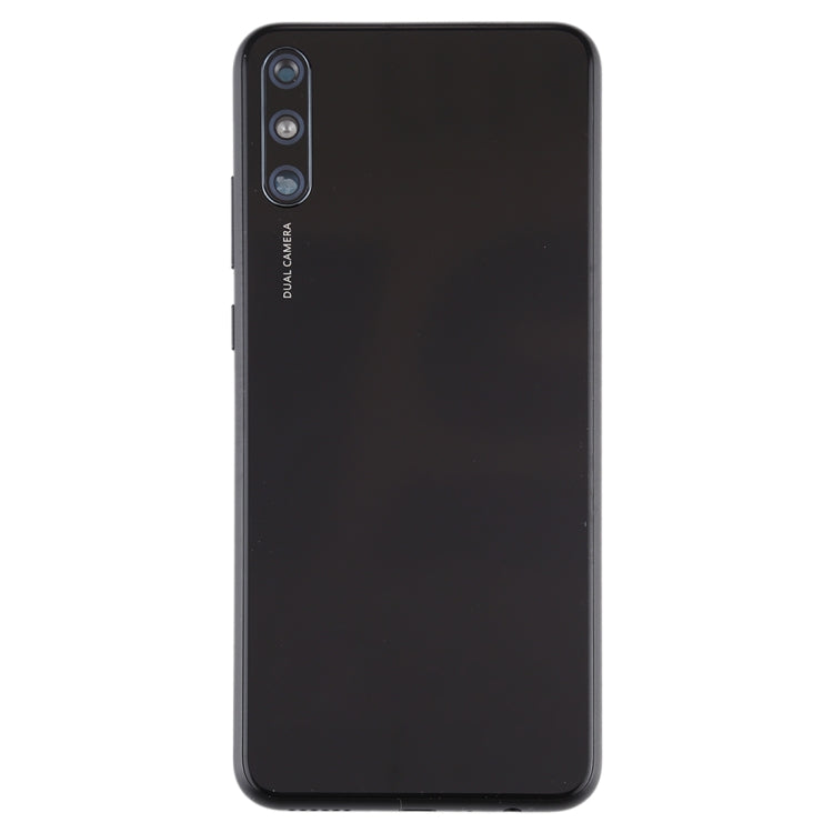Original Battery Back Cover with Side Keys for Huawei Enjoy 10E (Black)