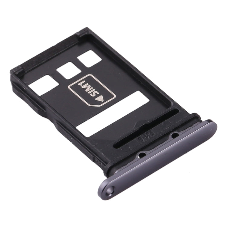 SIM Card Tray + NM Card Tray For Huawei P40 (Black)