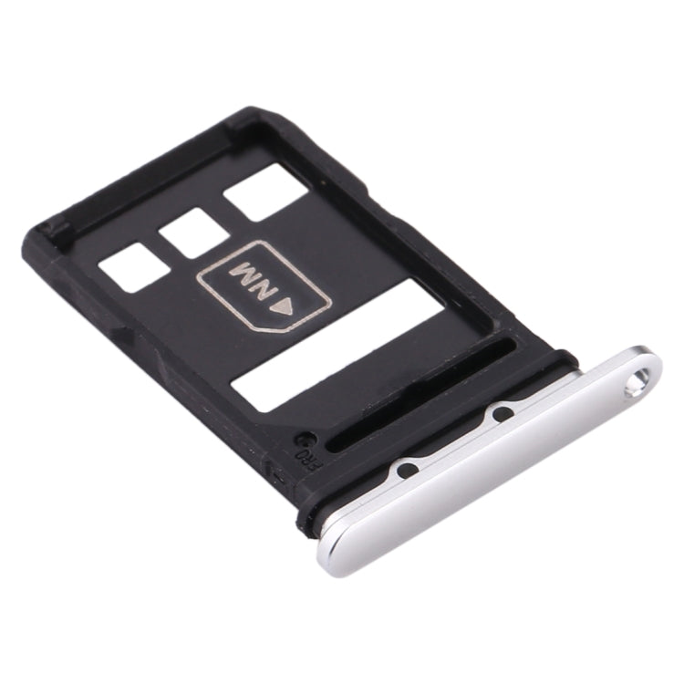 Plateau de carte SIM + plateau de carte NM pour Huawei P40 (argent)