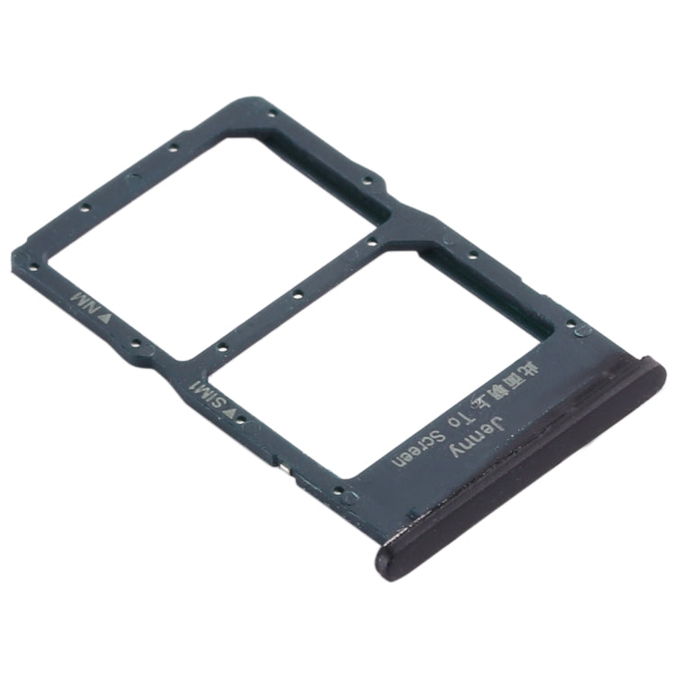 SIM Card Tray + NM Card Tray for Huawei Nova 6 SE (Black)