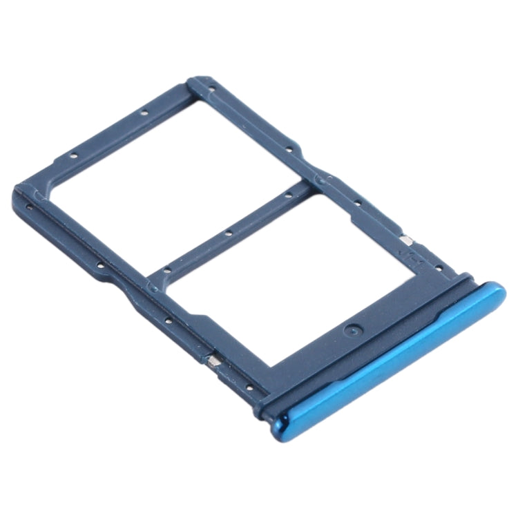 SIM Card Tray + NM Card Tray for Huawei Honor 20 Lite (Blue)