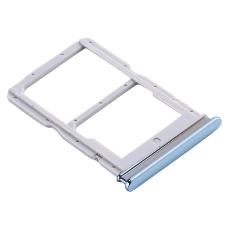 SIM Card Tray + NM Card Tray for Huawei Honor 20 Lite (Light Blue)