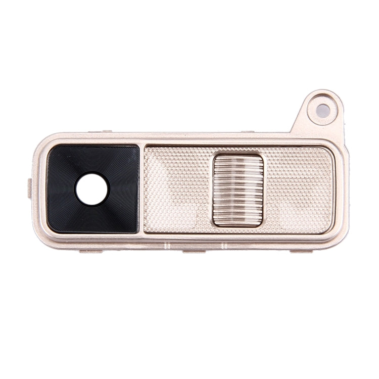 Tapa de la Lente de la Cámara Trasera + Botón de Encendido + Botón de Volumen LG K8 (dorado)
