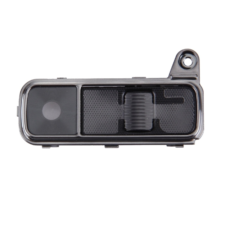 Couvercle d'objectif de caméra arrière + bouton d'alimentation + bouton de volume LG K7 (noir)