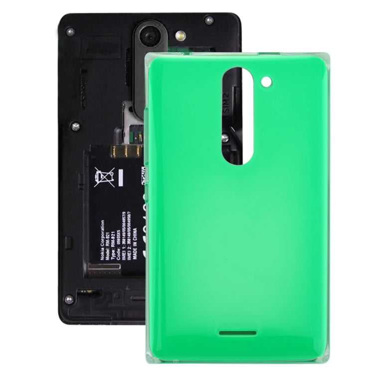 Tapa Trasera de Batería Dual SIM Para Nokia Asha 502 (Verde)