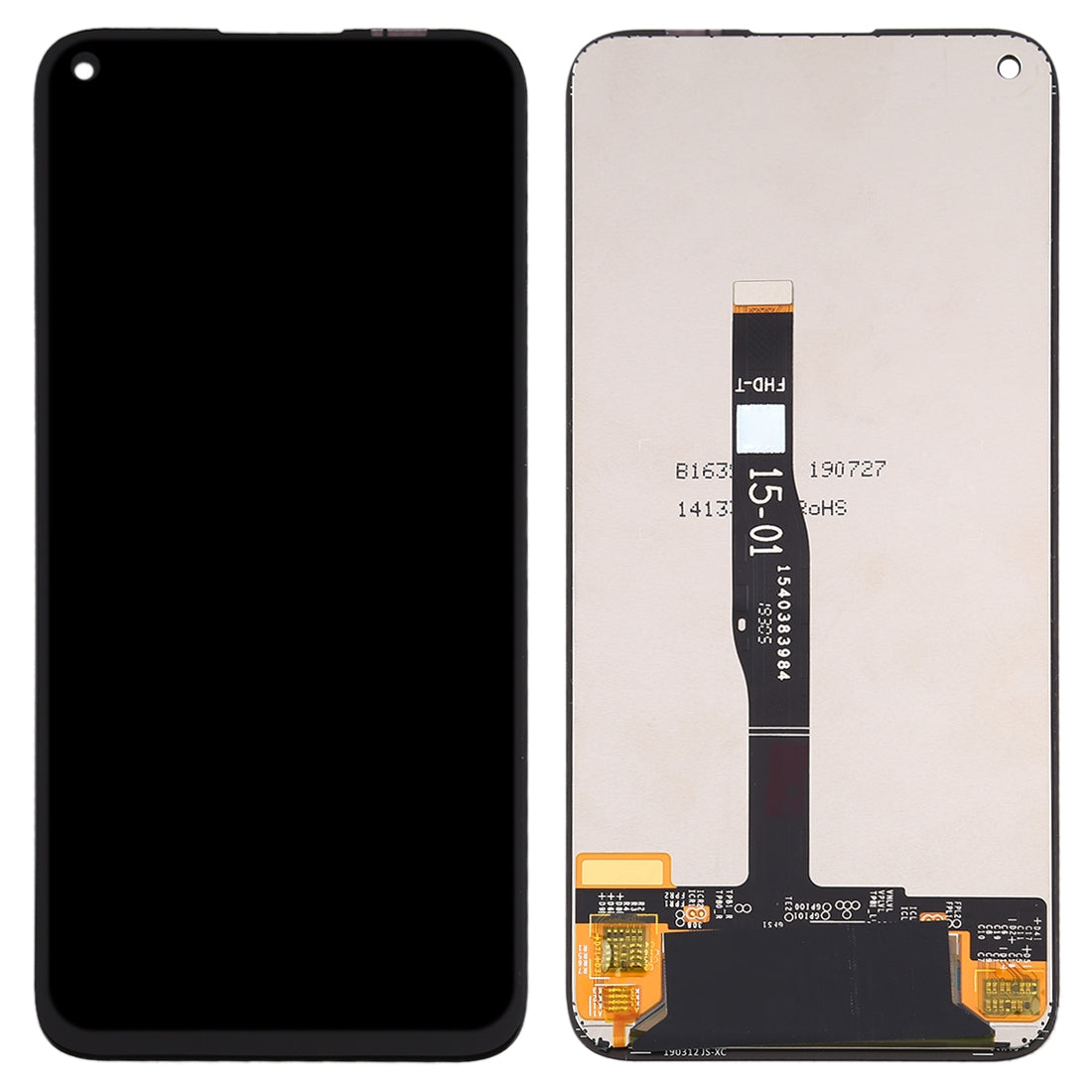Ecran LCD + Vitre Tactile Huawei P40 Lite Noir