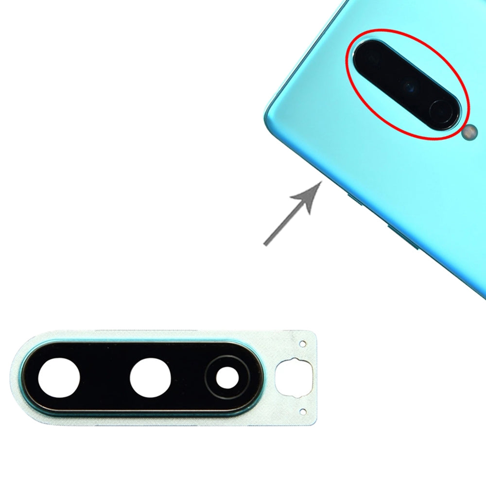 Cubierta Lente Camara Trasera OnePlus 8 Azul