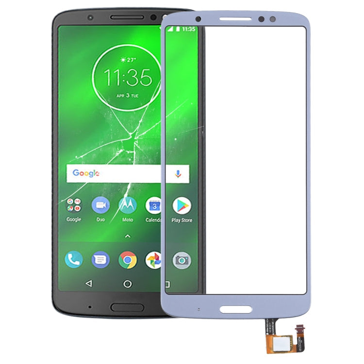 Écran tactile pour Motorola Moto G6 Plus (Argent)