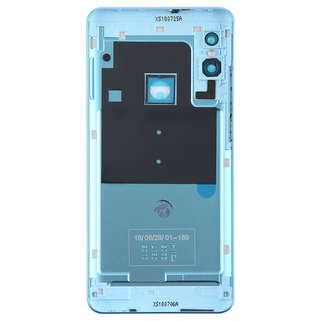 Tapa Bateria Back Cover + Lente Camara Trasera Xiaomi Redmi Note 5 Azul