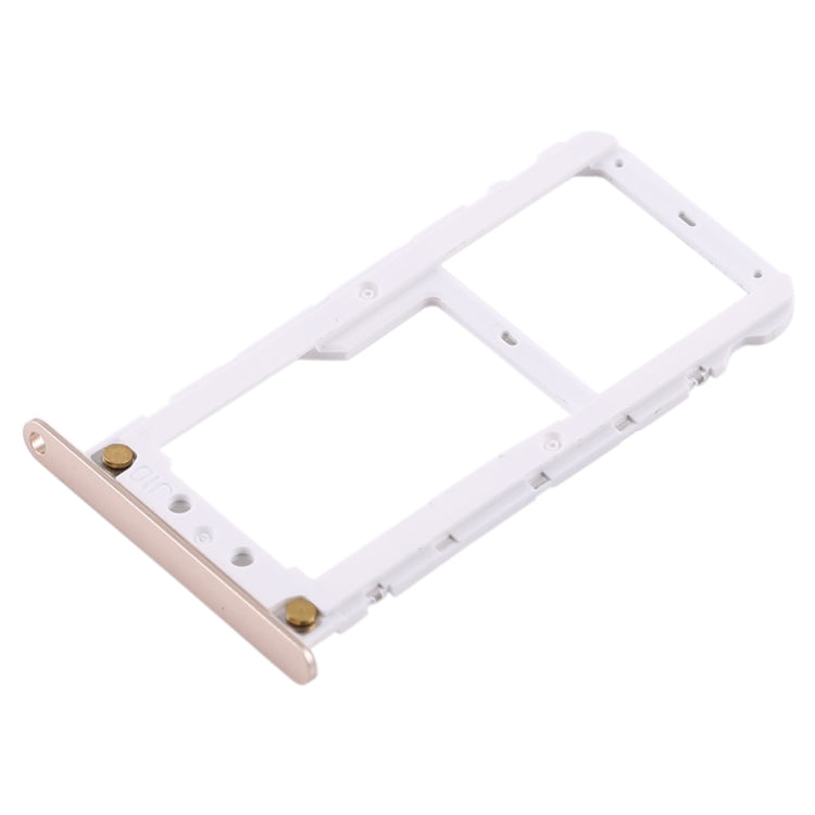 2 SIM Card Tray / Micro SD Card Tray for Xiaomi Redmi 5 Plus (Gold)