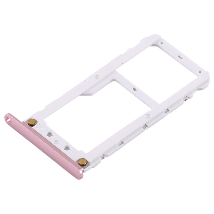 2 SIM Card Tray / Micro SD Card Tray for Xiaomi Redmi Note 5 (Rose Gold)