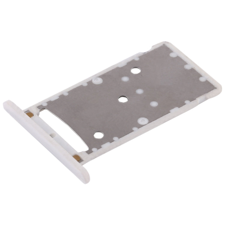 2 SIM Card Tray / Micro SD Card Tray for Huawei Enjoy 6 / AL00 (White)