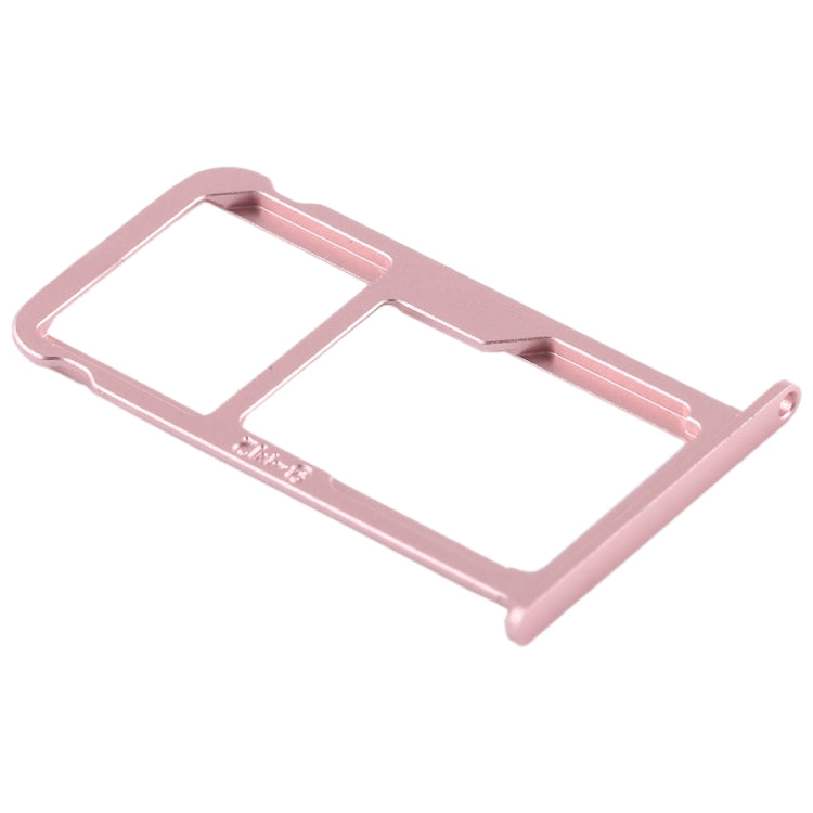 SIM Card Tray + SIM Card / Micro SD Card Tray for Huawei G9 Plus (Pink)