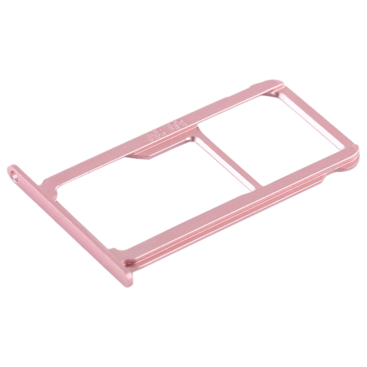 SIM Card Tray + SIM Card / Micro SD Card Tray for Huawei Honor 8 (Pink)