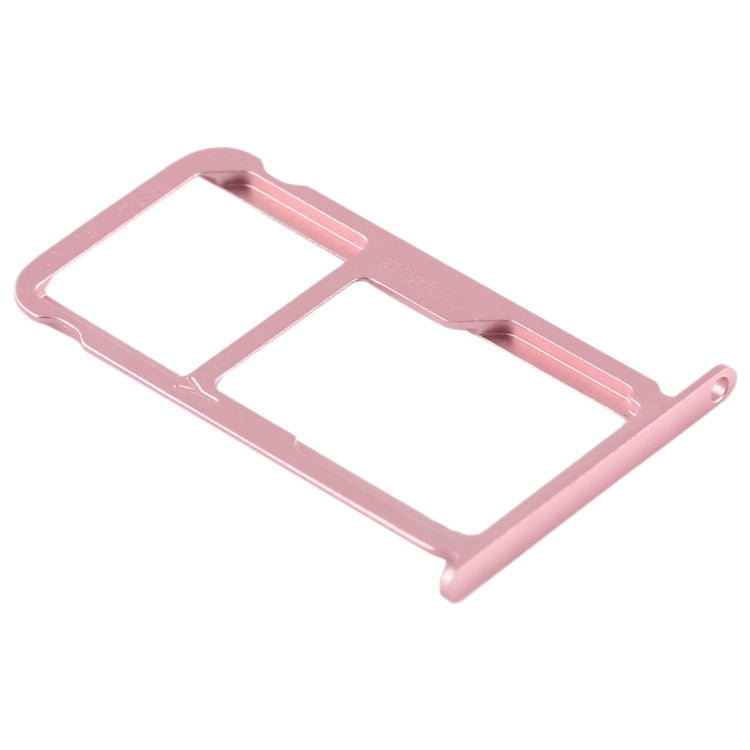 SIM Card Tray + SIM Card / Micro SD Card Tray for Huawei Honor 8 (Pink)