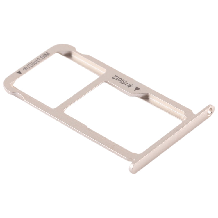 SIM Card Tray + SIM Card / Micro SD Card Tray for Huawei Honor 8 (Gold)