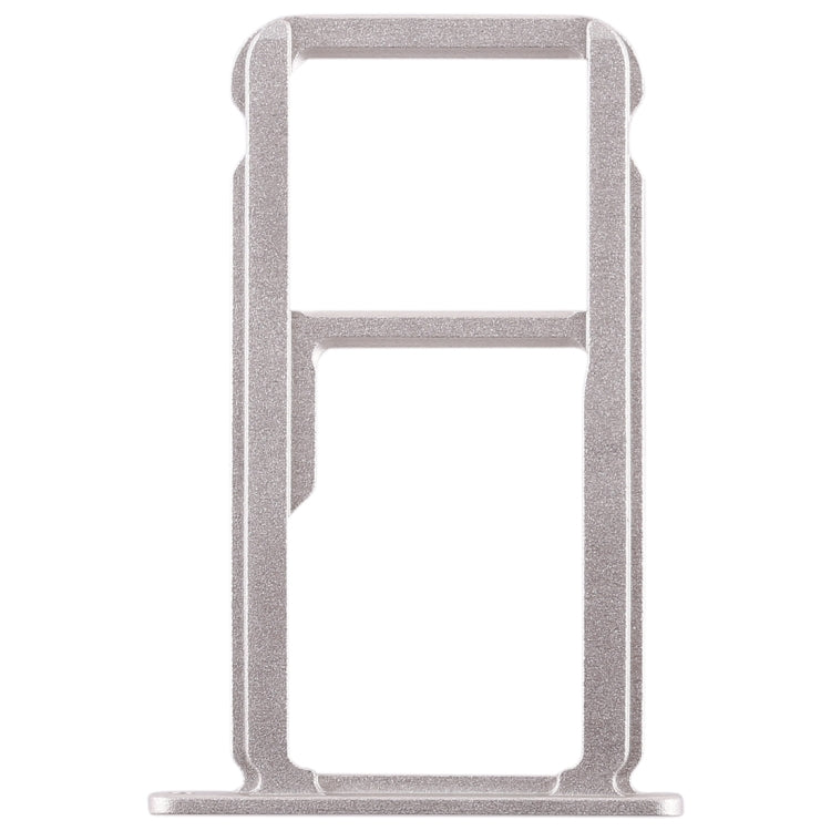 SIM Card Tray + SIM Card / Micro SD Card Tray for Huawei Honor 8 (Silver)