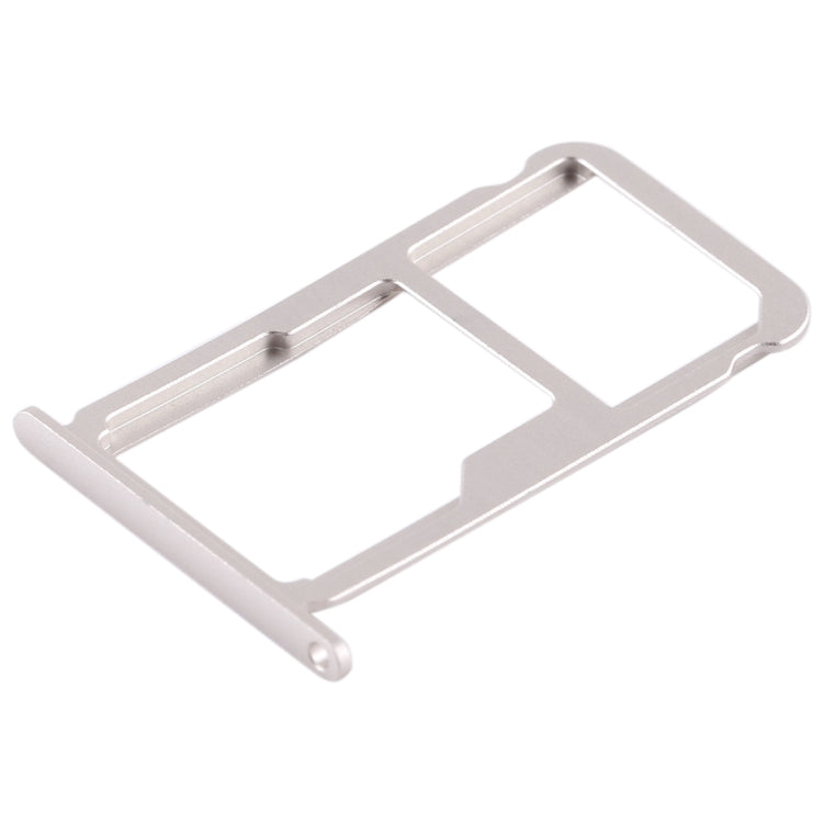 SIM Card Tray + SIM Card / Micro SD Card Tray for Huawei Honor 8 (Silver)