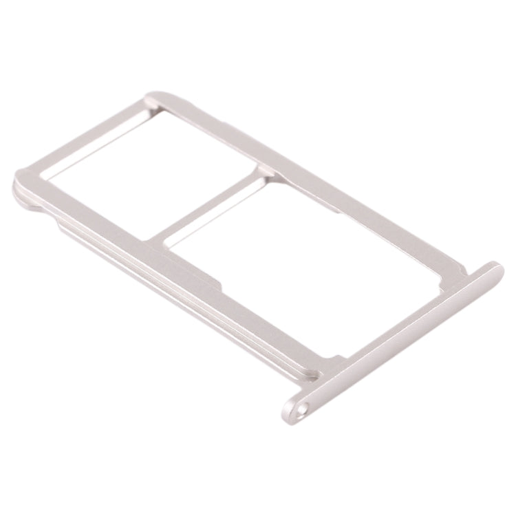 SIM Card Tray + SIM Card / Micro SD Card Tray for Huawei Honor 8 (Silver)