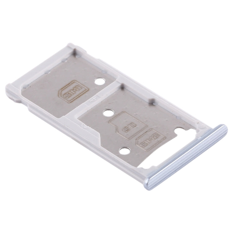 SIM Card Tray + SIM Card Tray / Micro SD Card Tray for Huawei Honor 5C (Silver)