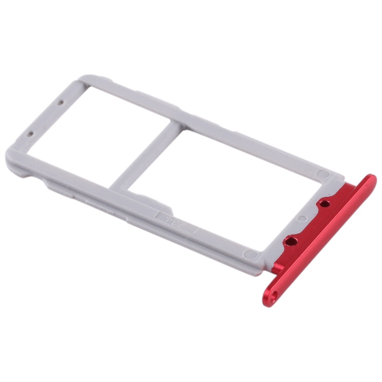 2 SIM Card Tray / Micro SD Card Tray For Huawei Nova 2s (Red)