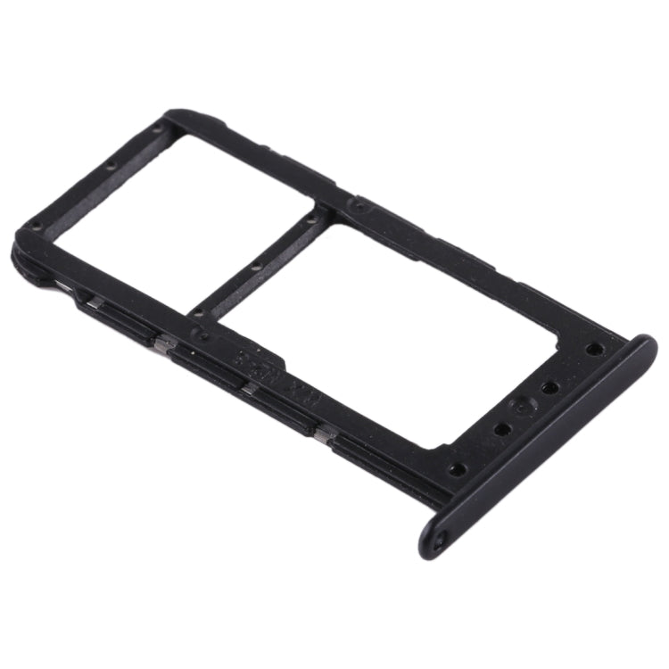 SIM Card Tray + SIM Card / Micro SD Card Tray for Huawei Honor 9 Lite (Black)