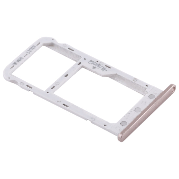 SIM Card Tray + SIM Card / Micro SD Card Tray for Huawei Enjoy 7 (Gold)