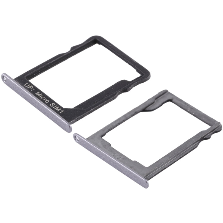 Bandeja de Tarjeta SIM + Bandeja de Tarjeta SIM / Tarjeta Micro SD Para Huawei Enjoy 5S (Gris)