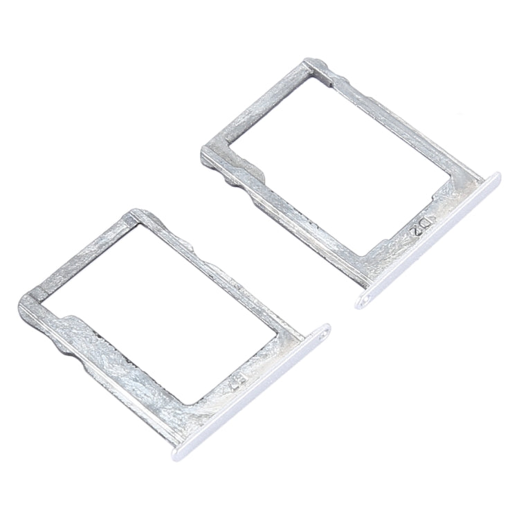 Plateau de carte SIM + plateau de carte SIM / carte Micro SD pour Huawei Enjoy 5S (argent)