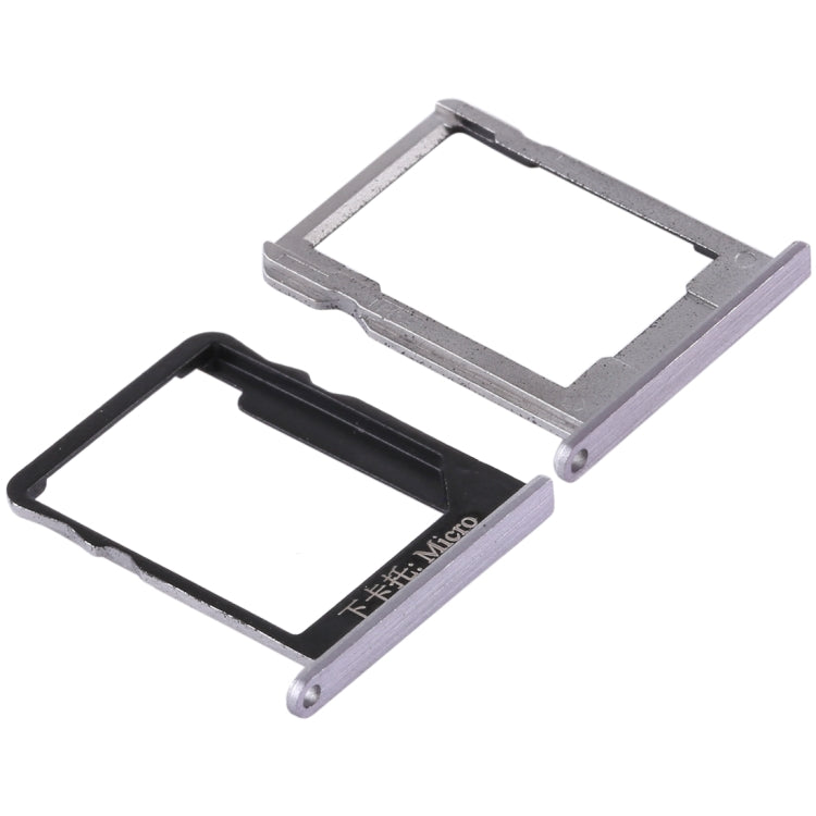 SIM Card Tray + SIM Card / Micro SD Card Tray for Huawei Honor 6 Plus (Grey)