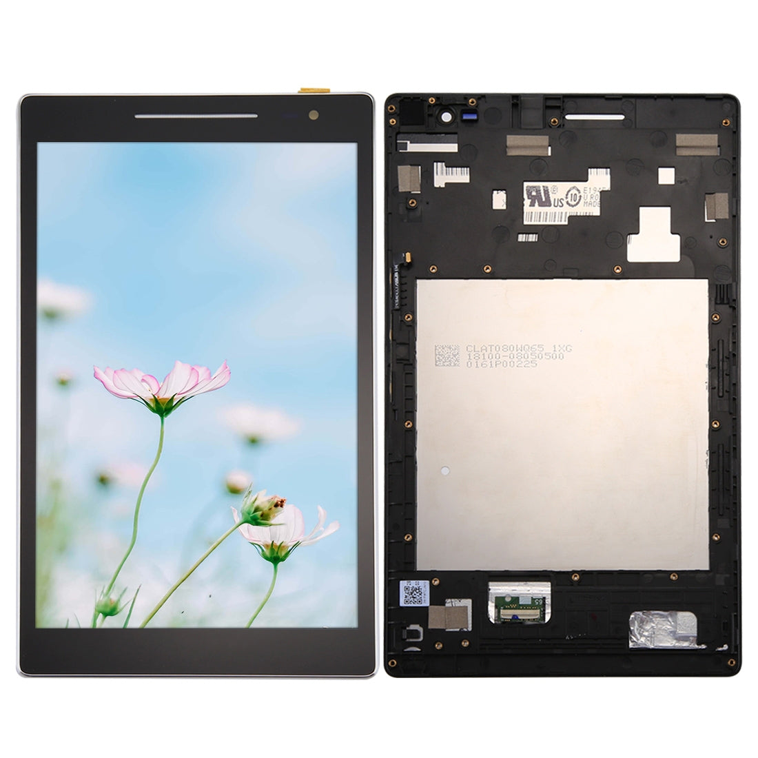 Ecran complet LCD + Tactile + Châssis Asus ZenPad 8.0 Z380C Z380CX P022 Noir
