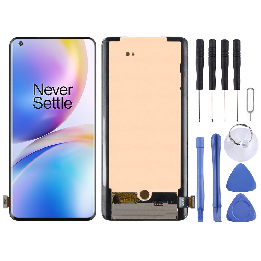 LCD Screen + Touch Digitizer (Amoled Version) OnePlus 8 Pro Black