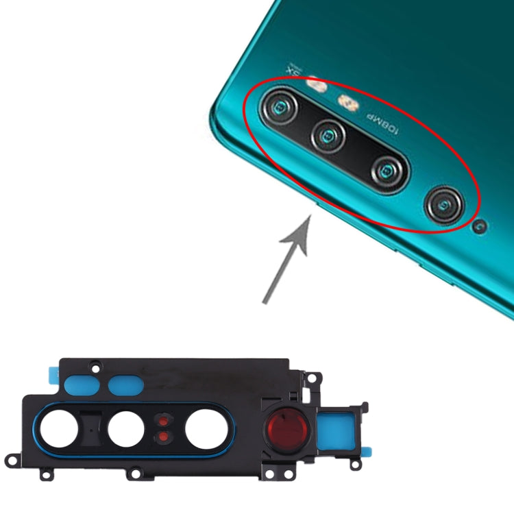 Couvercle d'objectif d'appareil photo pour Xiaomi MI CC9 Pro / MI Note 10 / MI Note 10 Pro (Bleu)