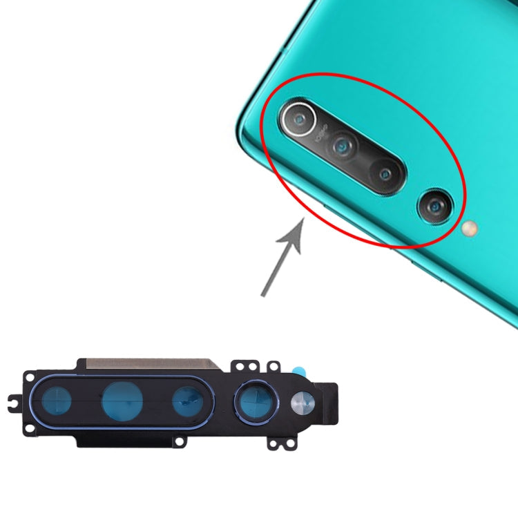 Couvercle d'objectif d'appareil photo pour Xiaomi MI 10 5G (Bleu)