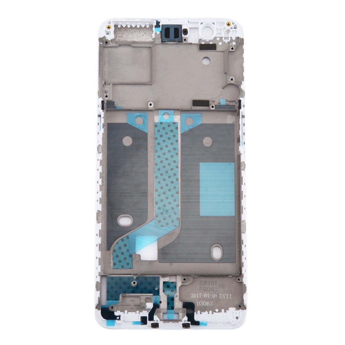 Chasis Marco Intermedio LCD OnePlus 5 Blanco