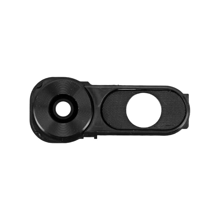Couvercle d'objectif de caméra arrière + bouton d'alimentation LG V10 / H986 / F600 (noir)