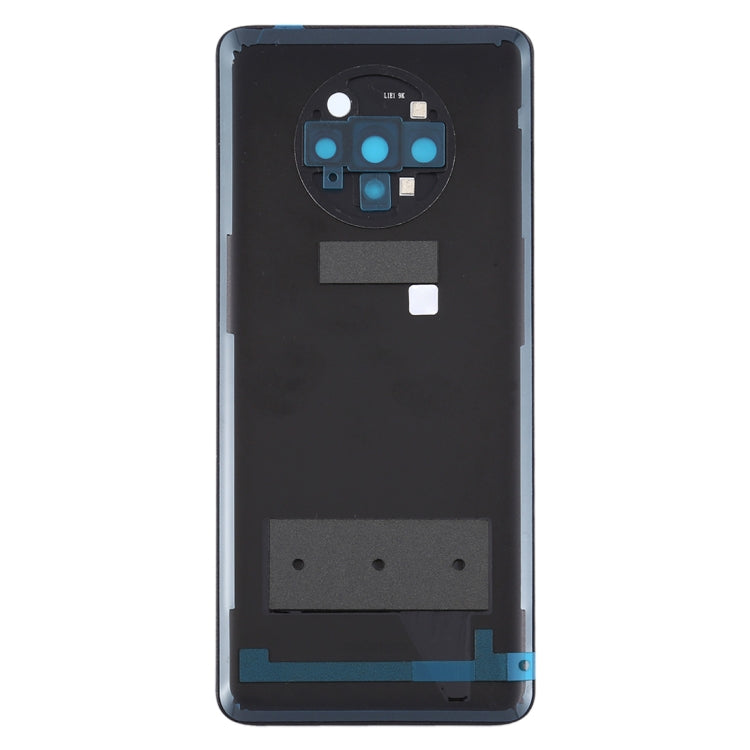 Tapa Trasera de Batería Original con Tapa de Lente de Cámara Para OnePlus 7T (Plata)