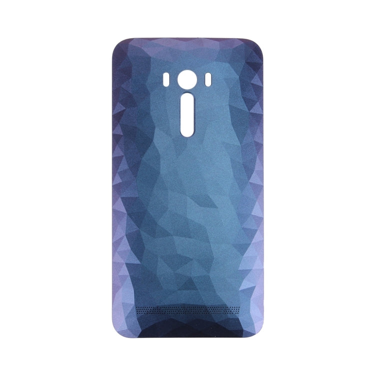 Cache batterie arrière d'origine Crystal Diamond Version pour Asus Zenfone Selfie / ZD551KL (Bleu foncé)