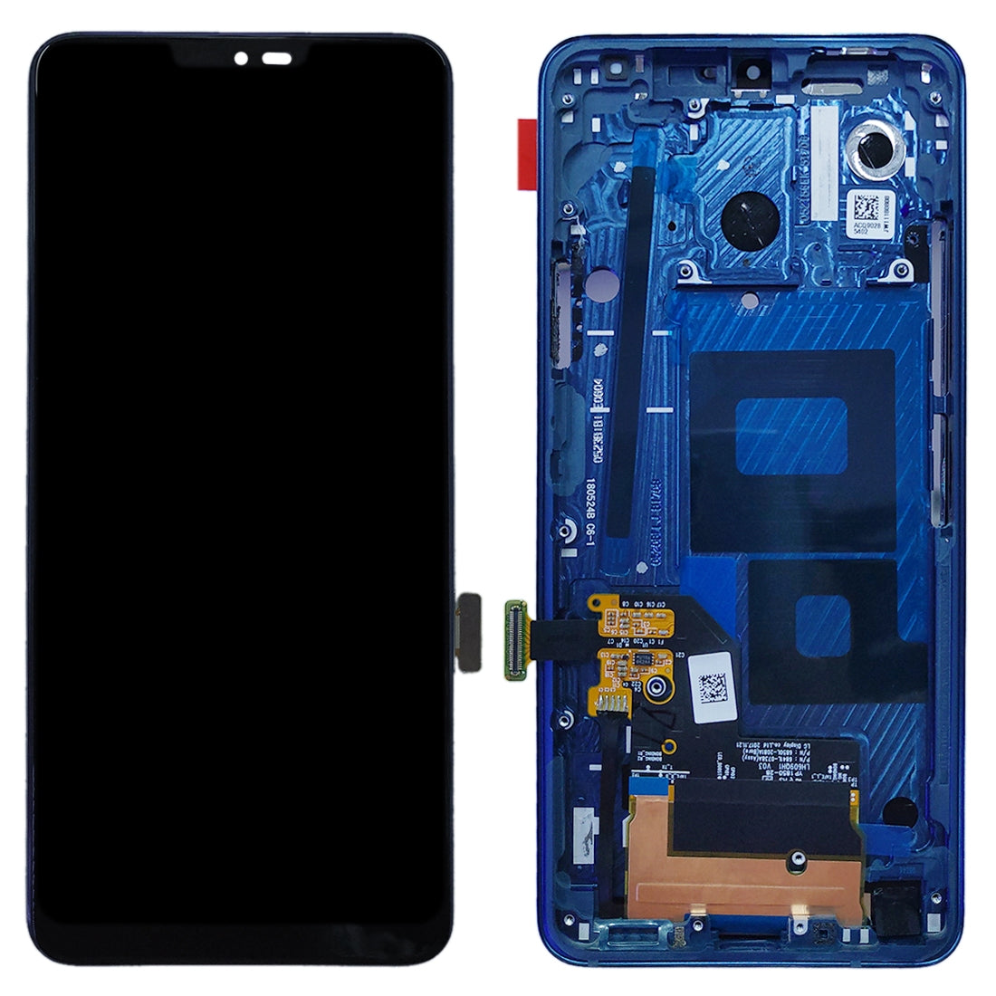 Pantalla LCD + Tactil + Marco LG G7 ThinQ G710 G710EM G710PM G710VMP Azul