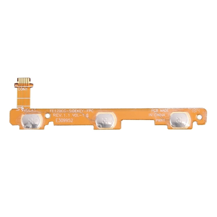 Botón de Encendido y Botón de Volumen Cable Flex Para Asus FonePad 7 FE170CG K012