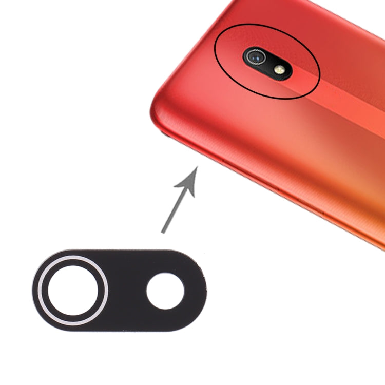 Lentille de caméra arrière 10 pièces pour Xiaomi Redmi 8A