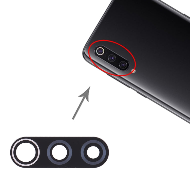 Lentille de caméra arrière 10 pièces pour Xiaomi Redmi 9